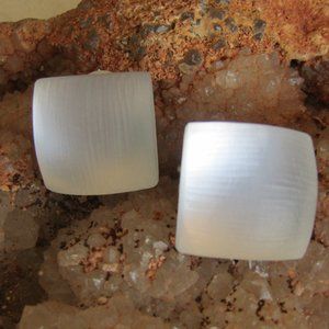 Alexis Bittar lucite clip on earrings